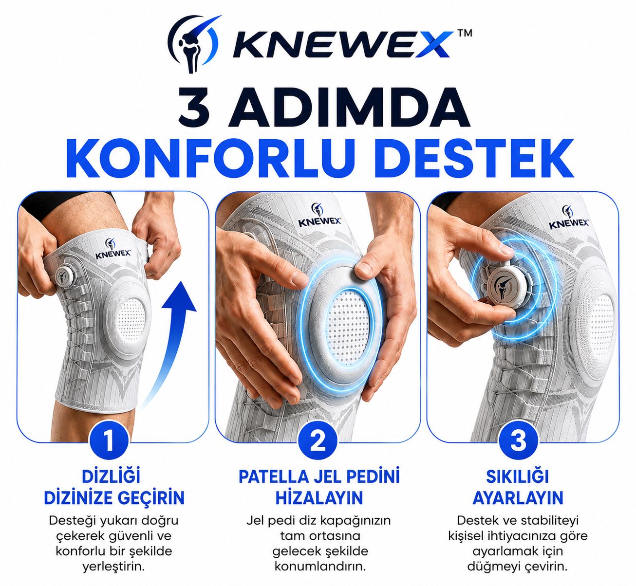 Knewex™ – Akıllı Diz Desteği